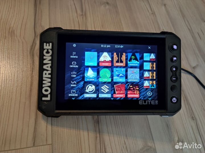 Эхолот Lowrance elite 7 fs