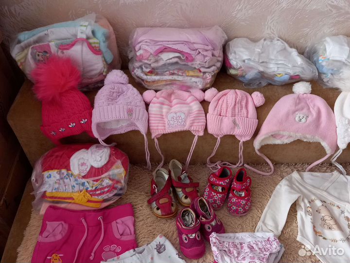 Детские вещи от рождения до 2 лет