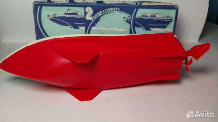 Катер Отдых игрушка СССР