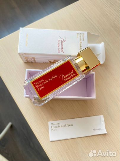 Baccarat Rouge 540 Maison Francis Kurkdjian 35мл