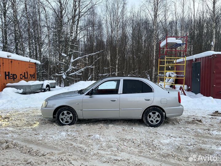 Hyundai Accent 1.5 МТ, 2003, 181 283 км
