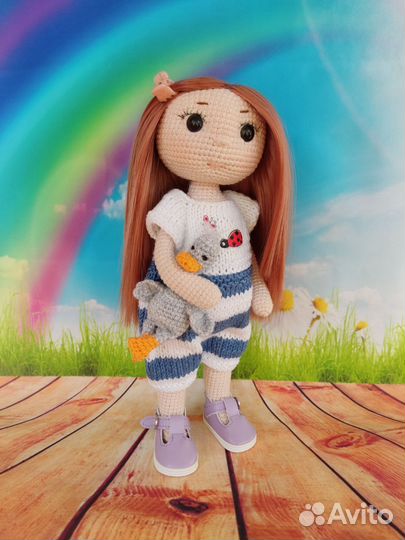 Кукла вязаная