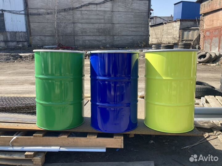 Бочка металлическая 200л