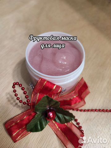 Фруктовая маска для лица ручной работы