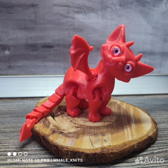 Котик сфинкс кот 3Д игрушка полвижная