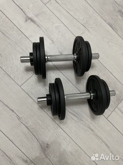 Гантели 16кг разборные