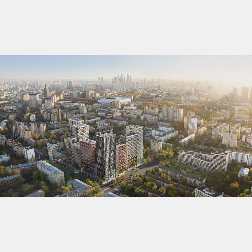 2-к. квартира, 65,1 м², 6/17 эт.