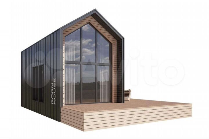 Коттедж 73 м² на участке 1 сот.