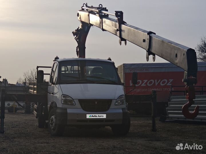 Бортовой грузовик ГАЗ Валдай с КМУ БАКМ, 2013