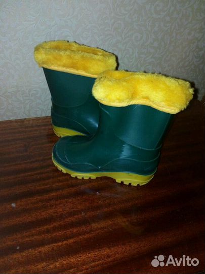 Новые Сапожки резиновые р.25