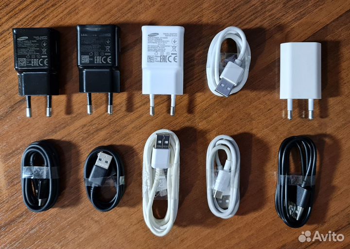 Оригинальная Samsung зарядка и шнур