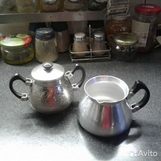 Сахарница и молочник СССР