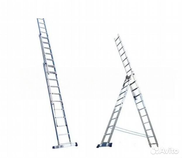 Лестница алюминиевая 3*15