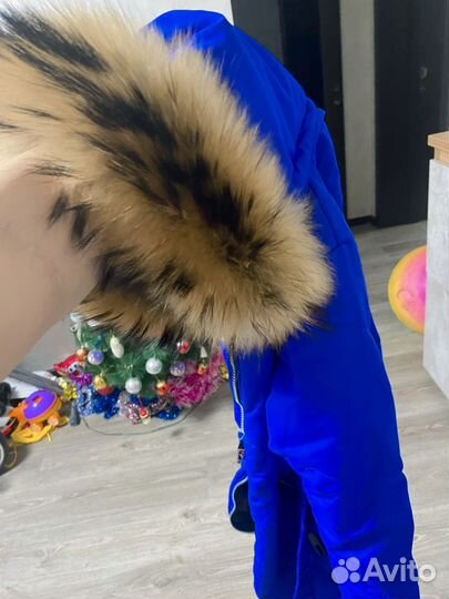 Комбинезон зимний детский 128 размер