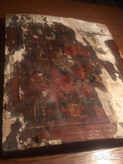 Икона середина 19, (праздники)