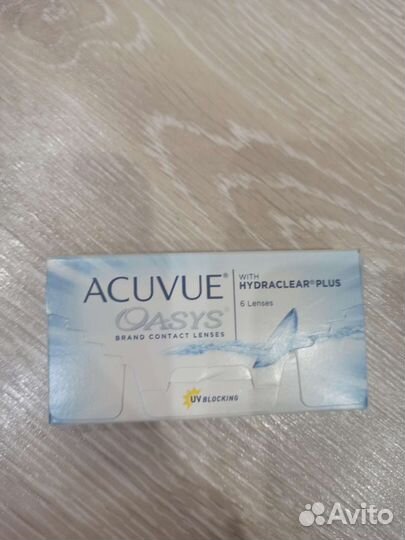 Линзы контактные acuvue oasys двухнедельные