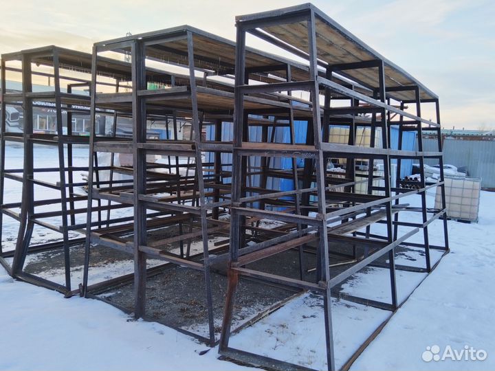 Стеллаж металлический для склада