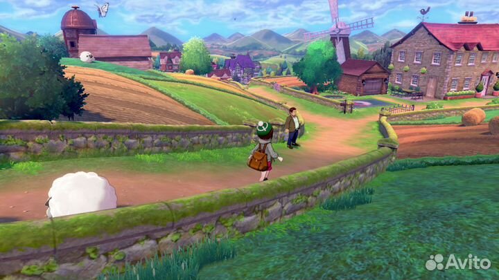 Комплект: Pokemon Sword (новый), стилбук (б/у)