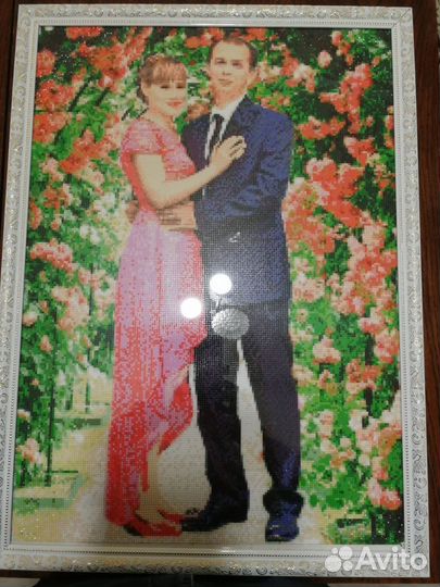 Алмазная мозаика по фото - производство