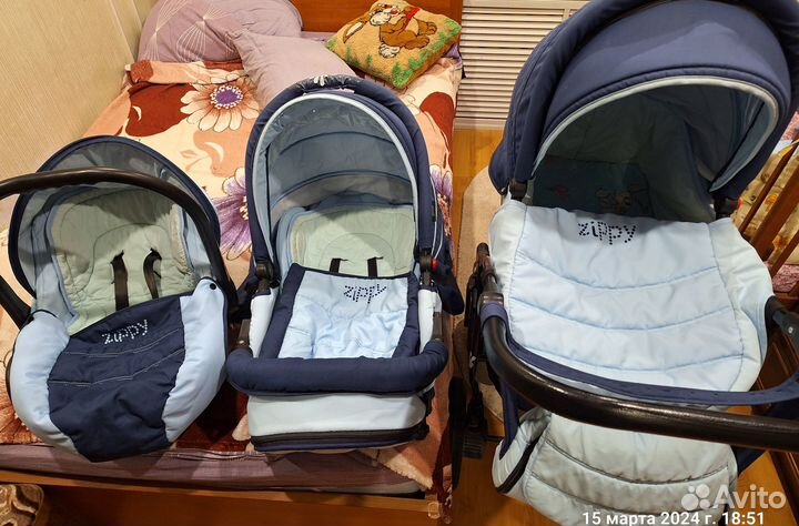 Коляска Zippy 3 в 1