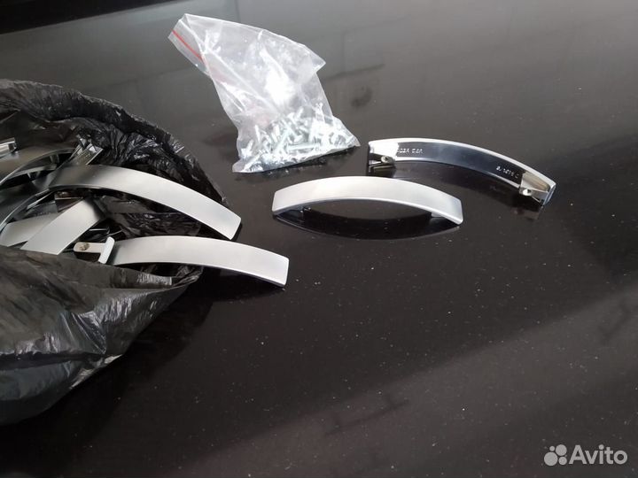 Ручка-скоба 96мм хром матовый