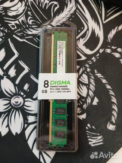 Оперативная память ddr3 8gb - x2 16gb 1600MHz