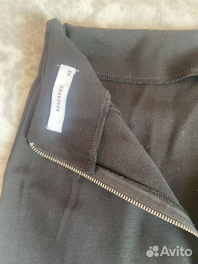 Юбка карандаш черная