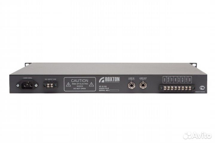 Roxton VF-8160 Блок цифровых сообщений