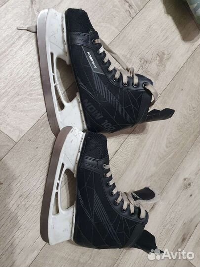 Коньки хоккейные nordway. Размер 37