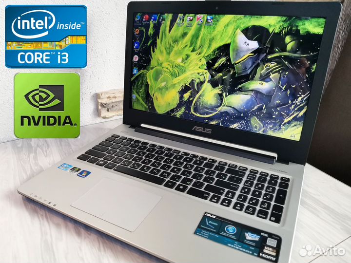 Игровой Asus i3/8Gb/SSD240Gb/GT635M 2Gb