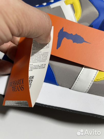 Trussardi jeans кроссовки оригинал