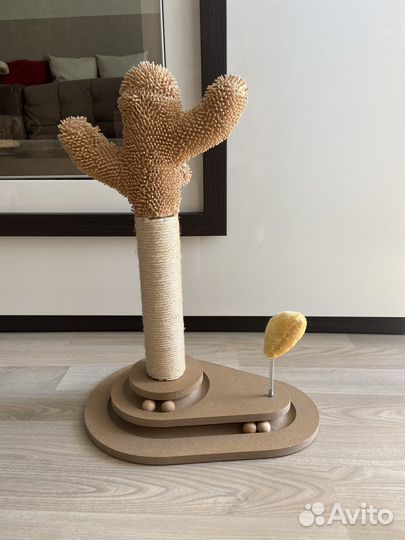 Когтеточка + игровой комплекс для кошек