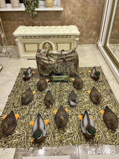 Чучела уток движущиеся