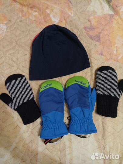 Варежки, краги (рукавицы) и шапка