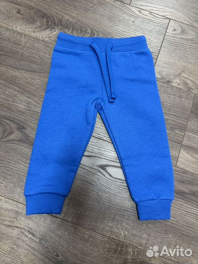 Новые спортивные штаны с начесом на мальчика 74-86