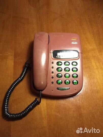 Кнопочный домашний телефон Panaphone
