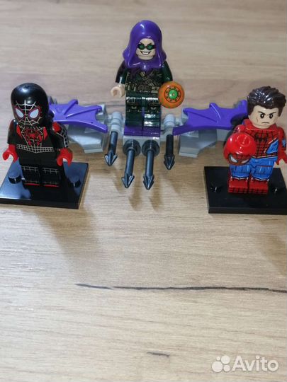 Lego человек-паук фигурки