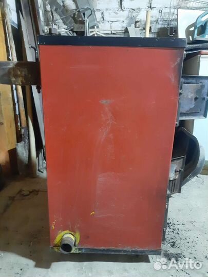 Дровяной котёл комбинированный