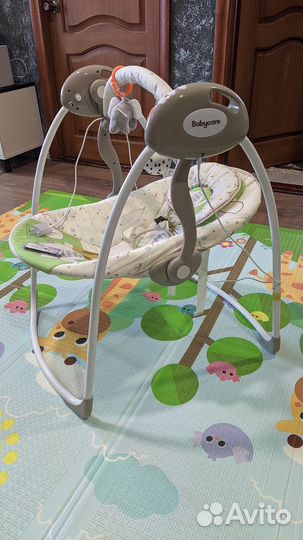 Электрокачели от 0+ с пультом