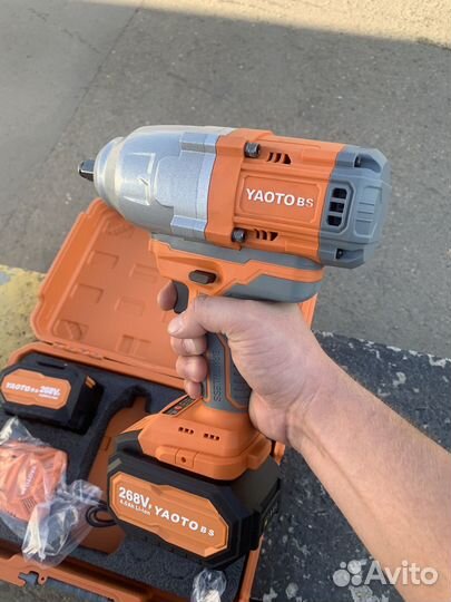 Гайковерт ударный аккумуляторный 2000Нм 1/2 дюйма