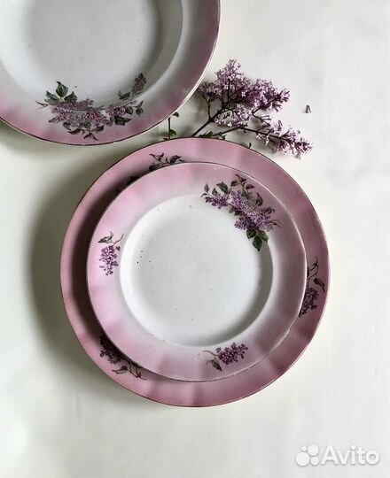 Тарелки Сирень 1929г