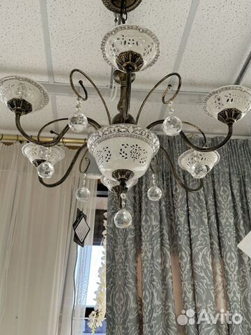 Люстра хрустальная