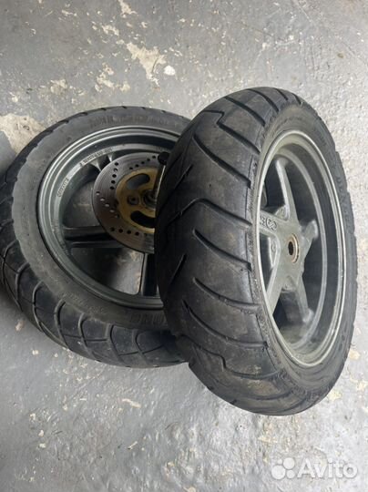 Suzuki Street Magic диск enkel перед и зад