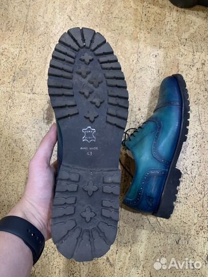 Туфли мужские ручной работы