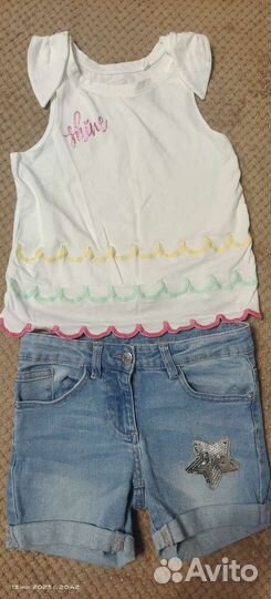 Вещи пакетом на девочку 128 134или отдельно