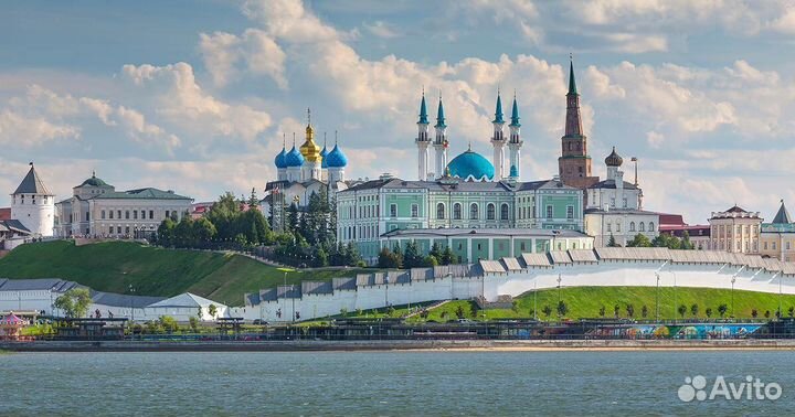 Вечерняя прогулка на теплоходе по Волге с жив. муз