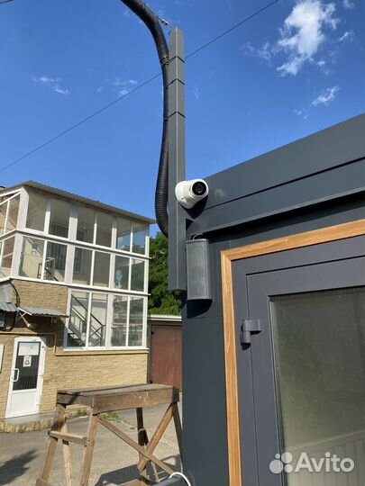 Установка камер видеонаблюдения, домофония