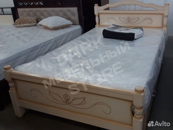 Кровать 120 массив