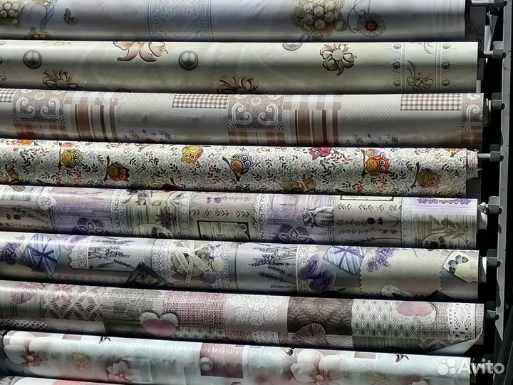 Клеенка на стол из пвх на тканевой основе