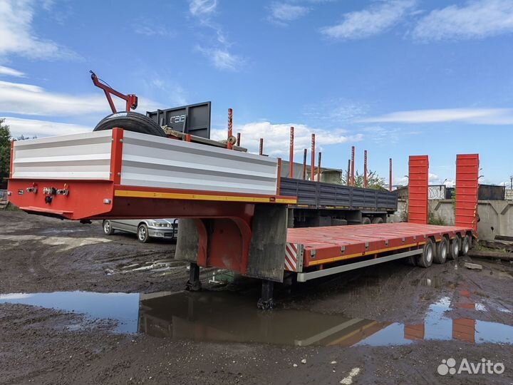 Полуприцеп трал (тяжеловоз) САВ 93182, 2023